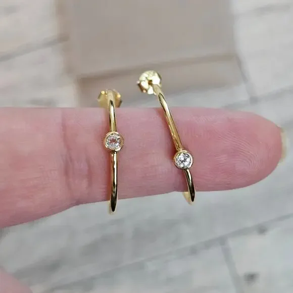 Marrin Costello x Rachel Zoe Collection Mystique Hoop Earrings - Picture 3 of 7